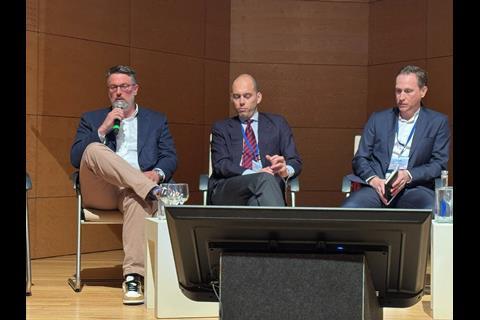 Session 6 shipper panel features Alexander Prahl, Blasco Majorana and Stefan Krattiger